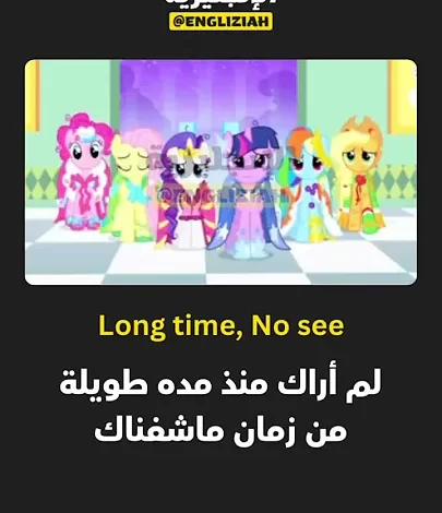 شرح تعبير "Long Time No See" باللغة الإنجليزية